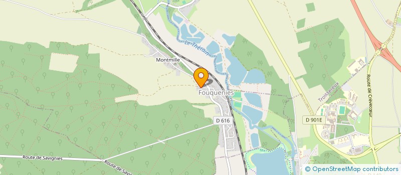 localisation de l'entreprise MADAME NATHALIE MALLEDANT  FOUQUENIES