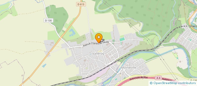 localisation de l'entreprise MADAME NATHALIE MALLET  VALLEROY