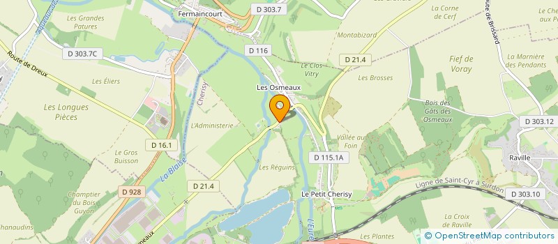 localisation de l'entreprise MADAME NATHALIE MANCEAU à SAINTE-GEMME-MORONVAL