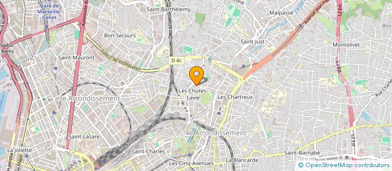 localisation de l'entreprise MADAME NATHALIE MANCEAU à MARSEILLE