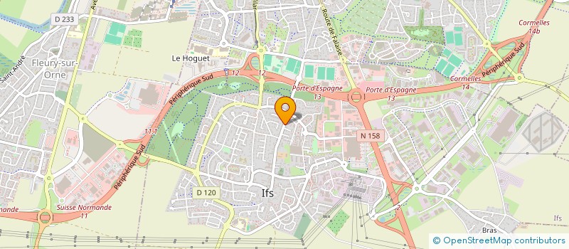 localisation de l'entreprise MADAME NATHALIE MANCEAU  IFS