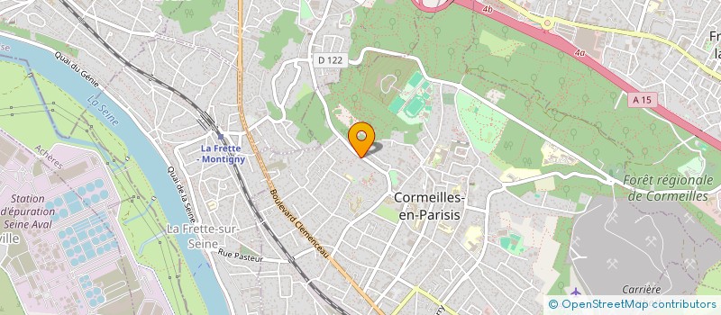 localisation de l'entreprise MADAME NATHALIE MANDARD à CORMEILLES-EN-PARISIS