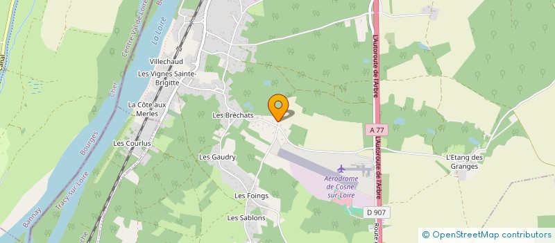 localisation de l'entreprise MADAME NATHALIE MANG à COSNE-COURS-SUR-LOIRE