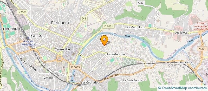 localisation de l'entreprise MADAME NATHALIE MAPAS à PERIGUEUX