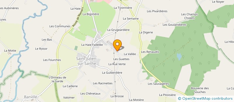 localisation de l'entreprise MADAME NATHALIE MARA à SAINT-JULIEN-SUR-SARTHE