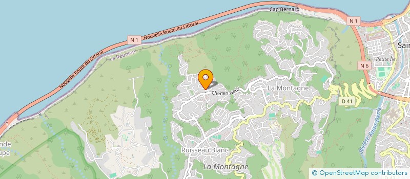 localisation de l'entreprise MADAME NATHALIE MARAILLAT à SAINT-DENIS