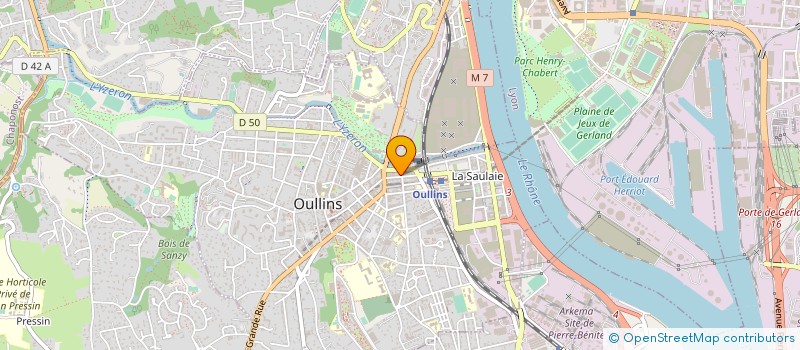 localisation de l'entreprise MADAME NATHALIE MARCAIS à OULLINS-PIERRE-BENITE