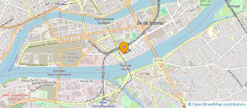 localisation de l'entreprise MADAME NATHALIE MARCHAND à NANTES