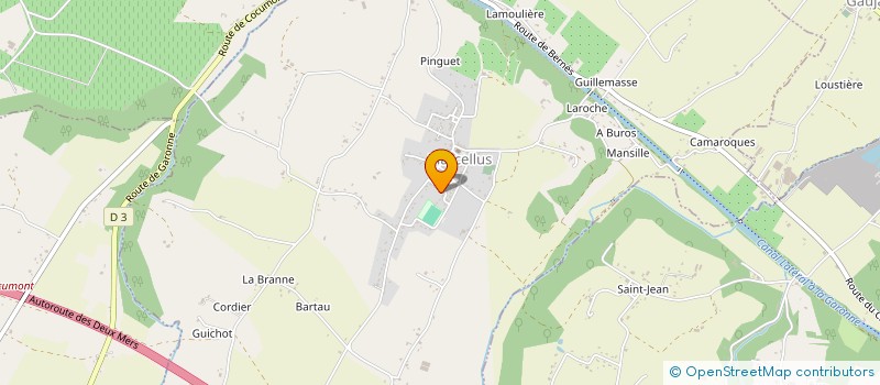 localisation de l'entreprise MADAME NATHALIE MARCHINO  MARCELLUS