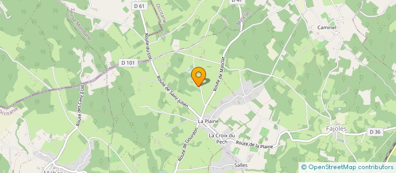 localisation de l'entreprise MADAME NATHALIE MARCOULY  LEOBARD