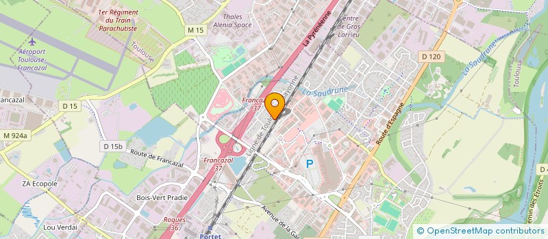 localisation de l'entreprise MADAME NATHALIE MARGARIT  PORTET-SUR-GARONNE