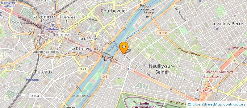 localisation de l'entreprise MADAME NATHALIE MARGRAITTE à NEUILLY-SUR-SEINE