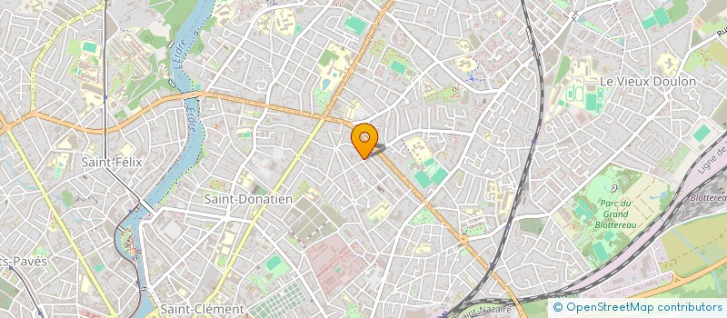 localisation de l'entreprise MADAME NATHALIE MARIE à NANTES