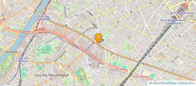 localisation de l'entreprise MADAME NATHALIE MARIE THOUARD  PARIS