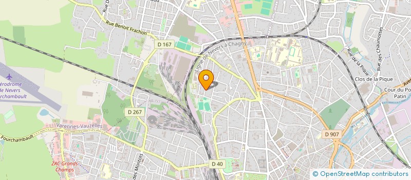 localisation de l'entreprise MADAME NATHALIE MARIGNY  NEVERS