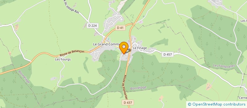 localisation de l'entreprise MADAME NATHALIE MARMET  BONNETAGE