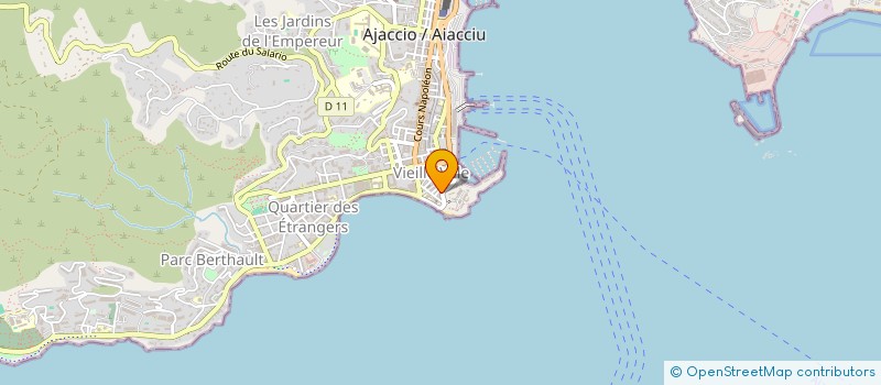localisation de l'entreprise MADAME NATHALIE MAROSELLI à AJACCIO