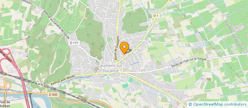 localisation de l'entreprise MADAME NATHALIE MARQUES  CAUMONT-SUR-DURANCE