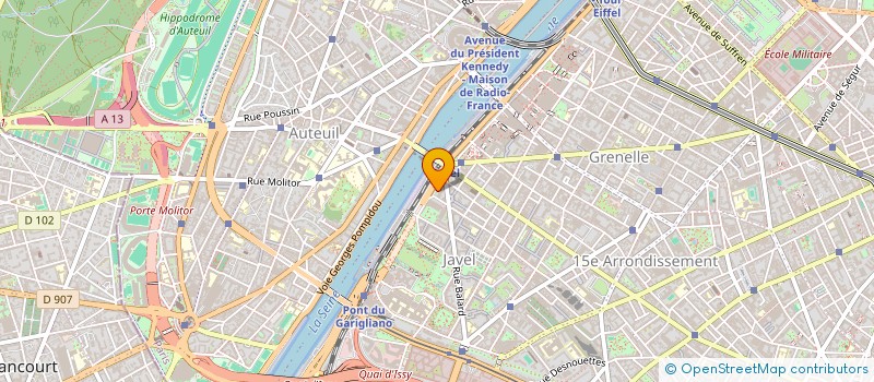 localisation de l'entreprise MADAME NATHALIE MARSANNE  PARIS