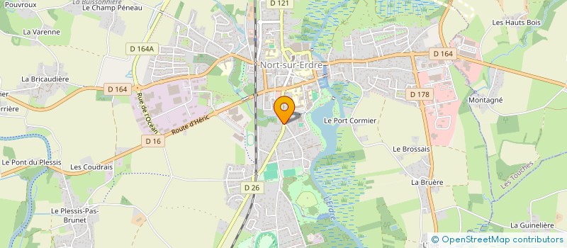 localisation de l'entreprise MADAME NATHALIE MARSOLLIER à NORT-SUR-ERDRE