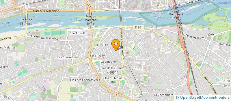 localisation de l'entreprise MADAME NATHALIE MARSY à ORLEANS