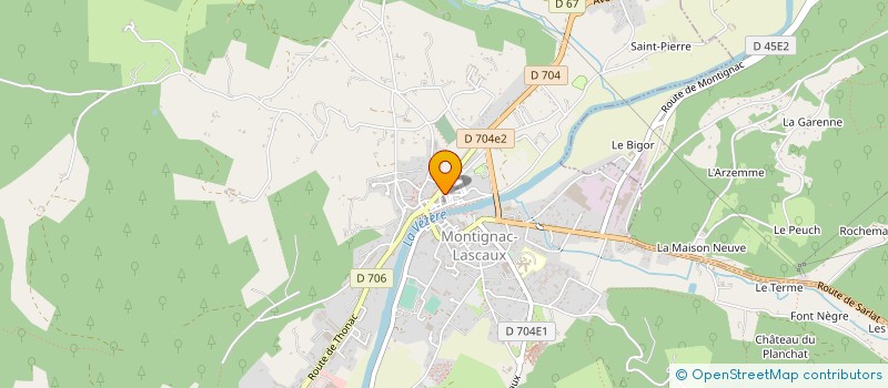 localisation de l'entreprise MADAME NATHALIE MARTHE  MONTIGNAC-LASCAUX