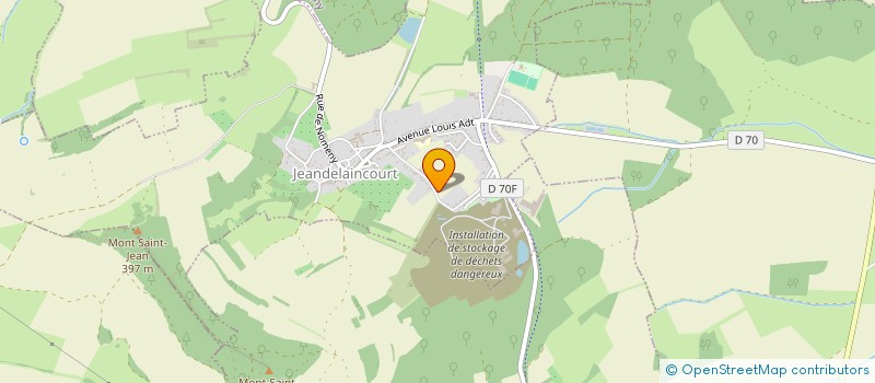 localisation de l'entreprise MADAME NATHALIE MARTHELY  JEANDELAINCOURT