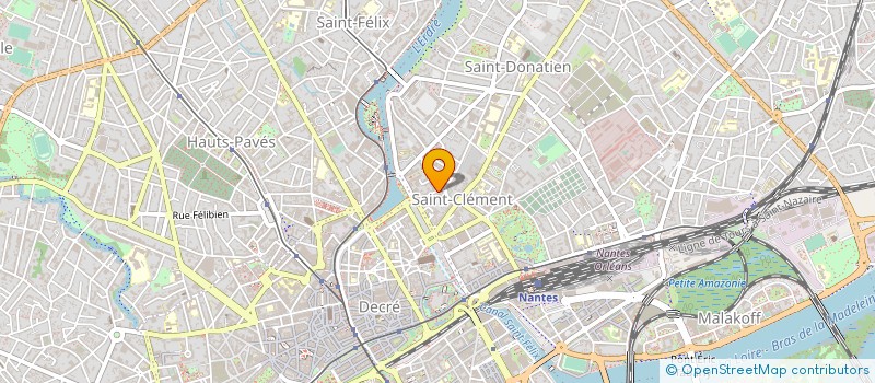 localisation de l'entreprise MADAME NATHALIE MARTIN à NANTES