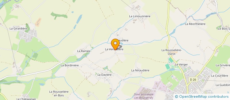 localisation de l'entreprise MADAME NATHALIE MARTIN  ROCHETREJOUX