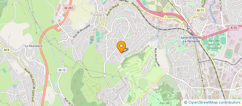 localisation de l'entreprise MADAME NATHALIE MARTIN  VILLARS