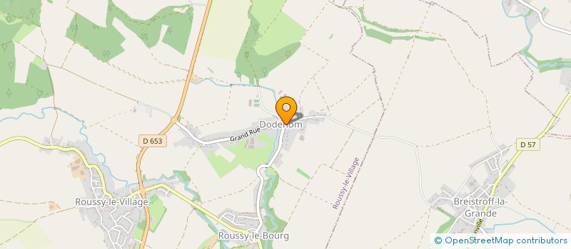 localisation de l'entreprise MADAME NATHALIE MARTINE SKOWRON  ROUSSY-LE-VILLAGE