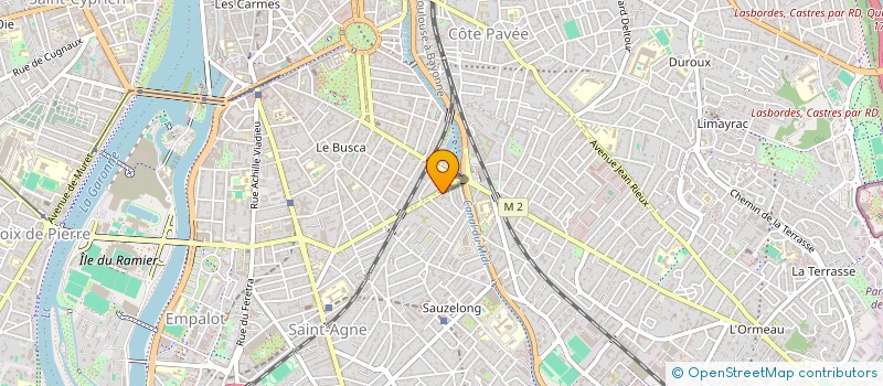 localisation de l'entreprise MADAME NATHALIE MARTINET à TOULOUSE