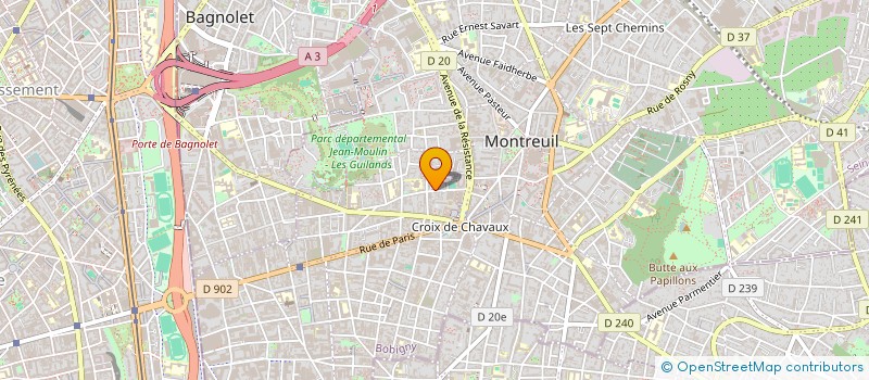 localisation de l'entreprise MADAME NATHALIE MARUCHITCH à MONTREUIL