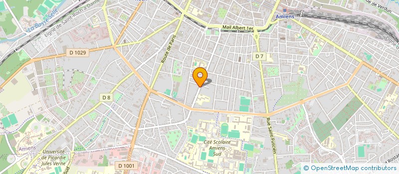 localisation de l'entreprise MADAME NATHALIE MASSART  AMIENS