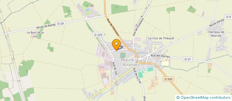 localisation de l'entreprise MADAME NATHALIE MASSE-ZIMMERMANN à BEAUNE-LA-ROLANDE