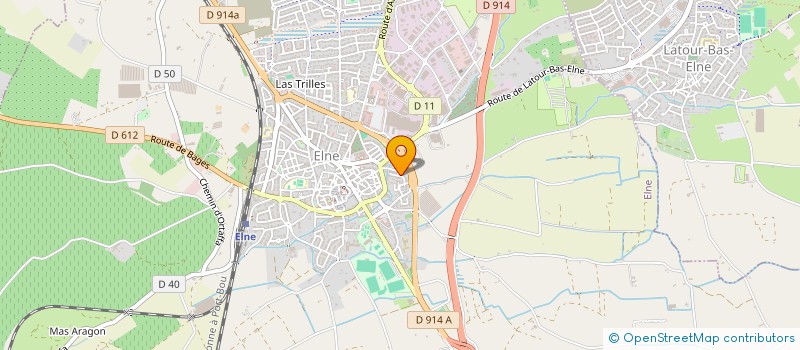 localisation de l'entreprise MADAME NATHALIE MASSOL  ELNE