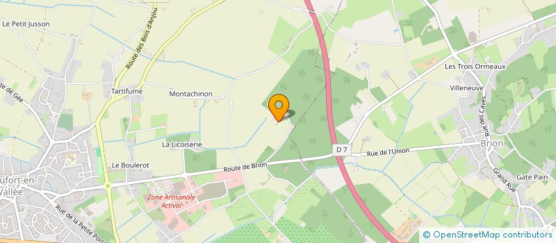 localisation de l'entreprise MADAME NATHALIE MAUDET à LOIRE-AUTHION