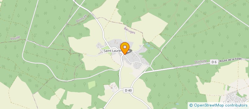 localisation de l'entreprise MADAME NATHALIE MAUFRAS  BERUGES