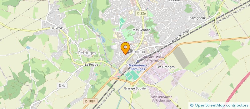 localisation de l'entreprise MADAME NATHALIE MAUNAND à MEXIMIEUX