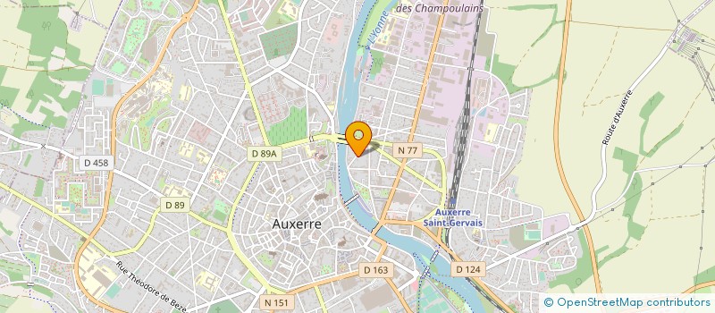localisation de l'entreprise MADAME NATHALIE MAUPIED à AUXERRE