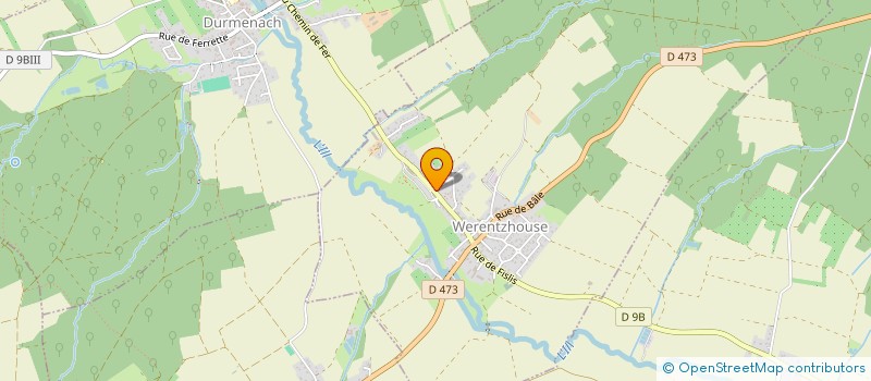 localisation de l'entreprise MADAME NATHALIE MEDER  WERENTZHOUSE