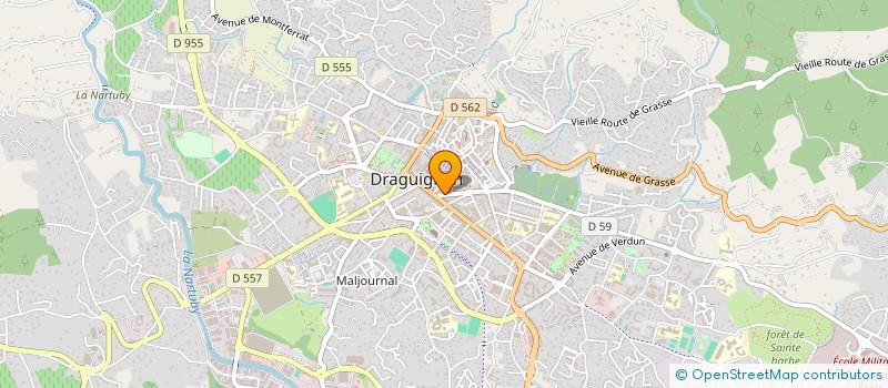 localisation de l'entreprise MADAME NATHALIE MEKIDECHE  DRAGUIGNAN