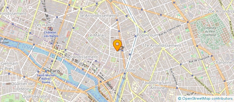 localisation de l'entreprise MADAME NATHALIE MENAGER  PARIS