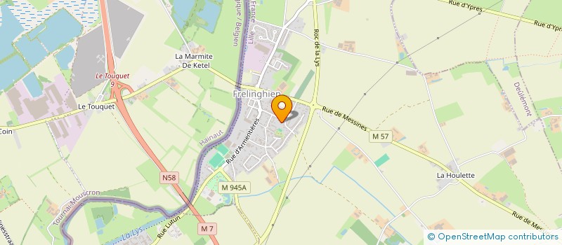 localisation de l'entreprise MADAME NATHALIE MENDES à FRELINGHIEN