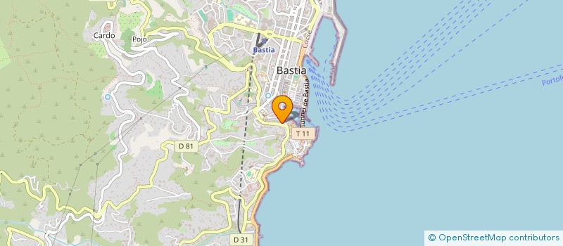localisation de l'entreprise MADAME NATHALIE MENDES à BASTIA