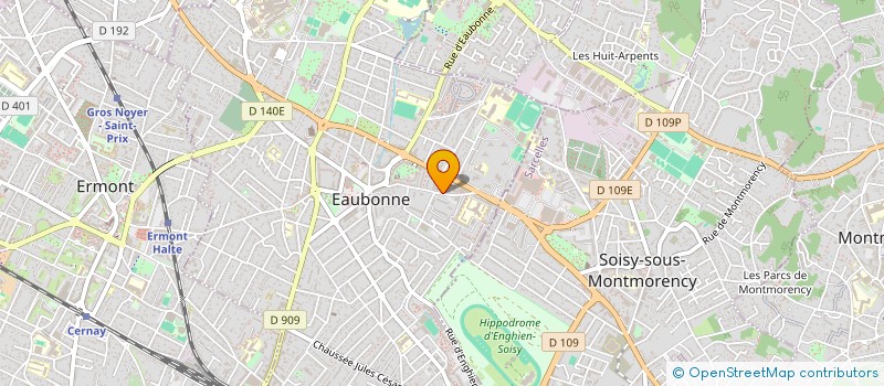 localisation de l'entreprise MADAME NATHALIE MENIS à EAUBONNE