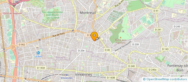 localisation de l'entreprise MADAME NATHALIE MERTZ à MONTREUIL