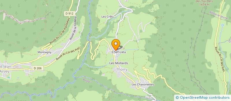 localisation de l'entreprise MADAME NATHALIE MERZEAUD à THOIRY