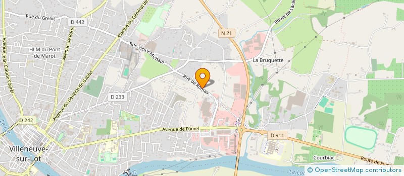 localisation de l'entreprise MADAME NATHALIE MEUNIER  VILLENEUVE-SUR-LOT