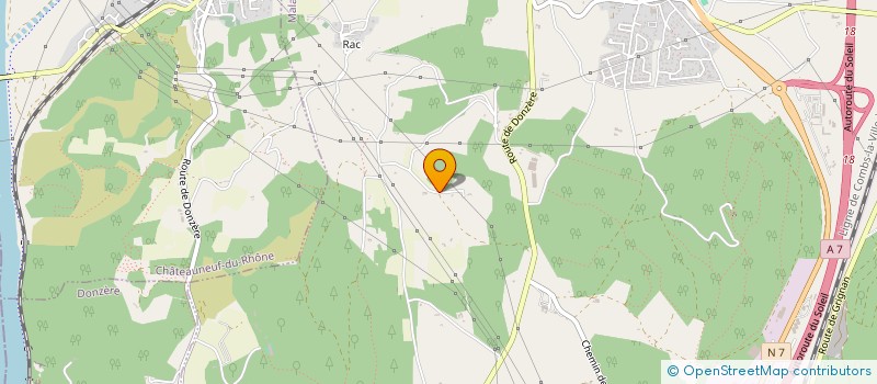 localisation de l'entreprise MADAME NATHALIE MEYRAN  MALATAVERNE